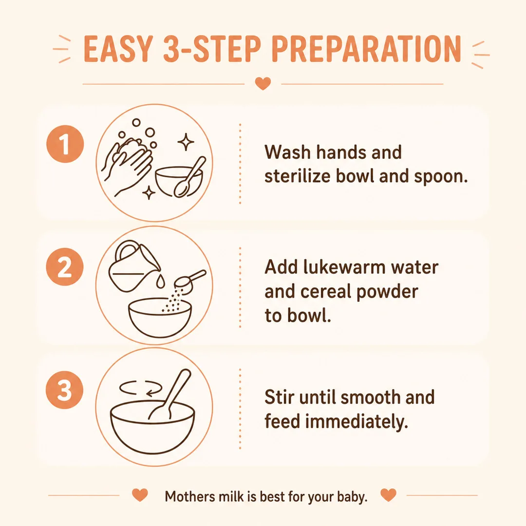 Easum Baby Cerelac Powder 400 GM thumbnail 5