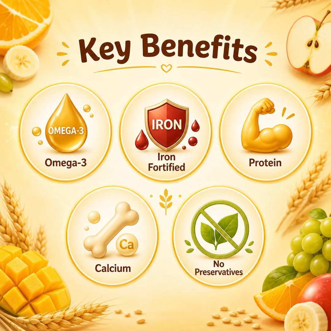 Cerelac 3 Wheat Rice Mixed Fruit 300 GM view 2