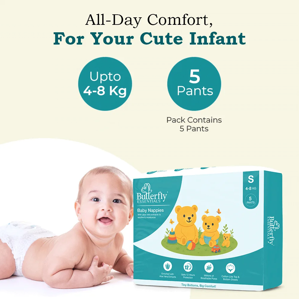 Baby Diapers – All-Day Dryness and Aloe Vera Care - Small view 3