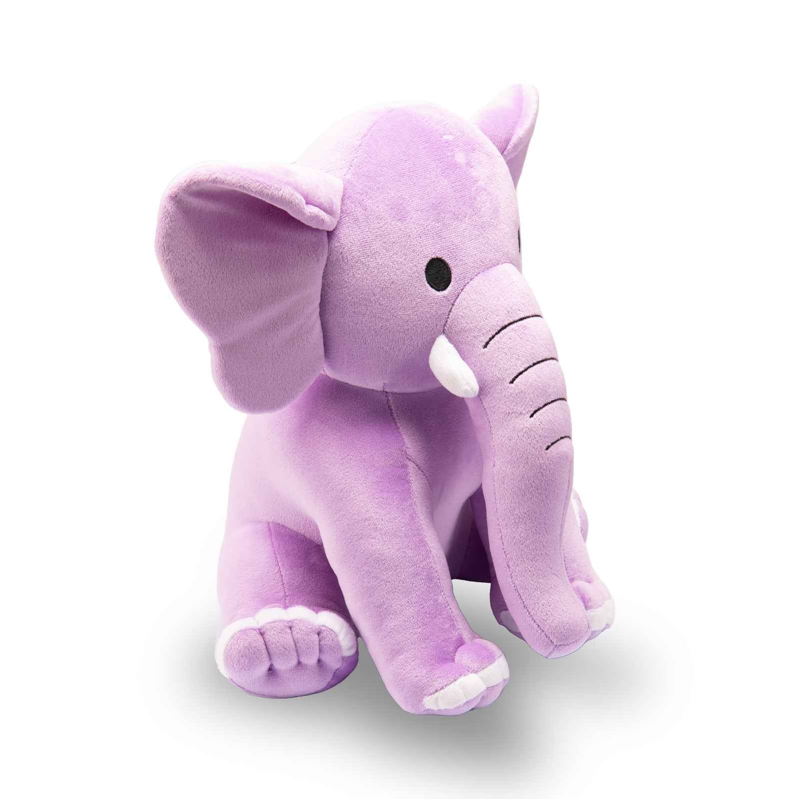 Elephant Plush Toy - Soft Sitting Elephant Toy view 3
