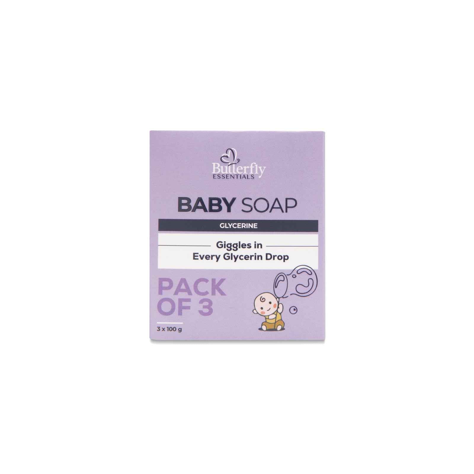 Baby Soap with Glycerine for Gentle Cleansing and Moisturization view 3