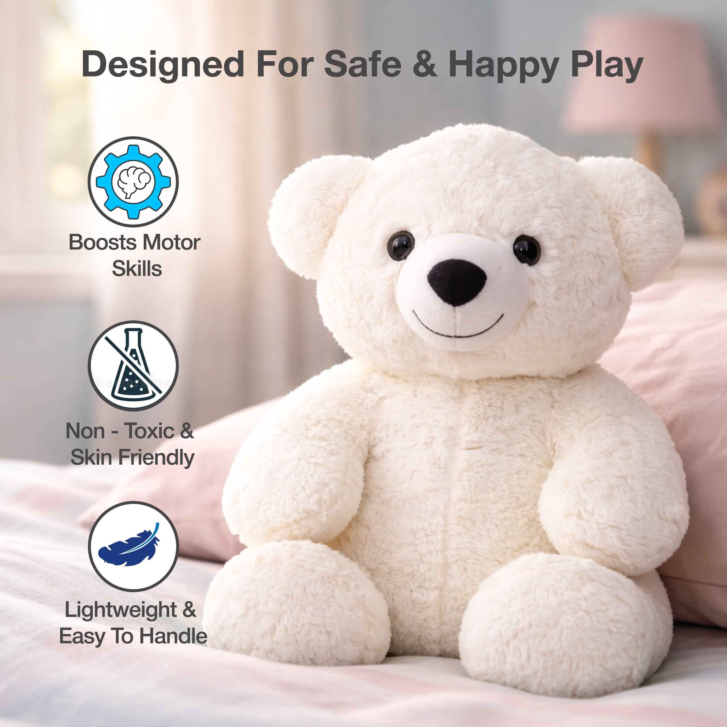 Snowy Polar Bear view 2