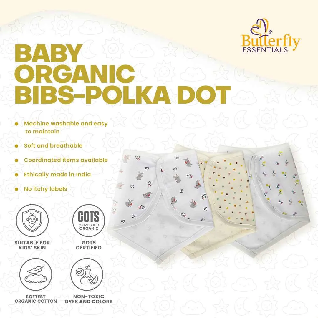 Baby Organic Bibs view 1