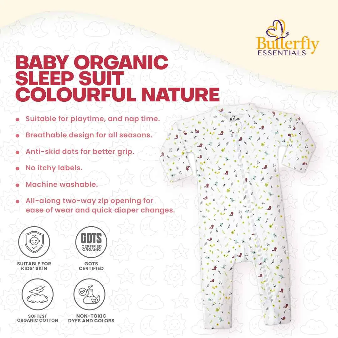 Baby Organic Sleep Suit view 3